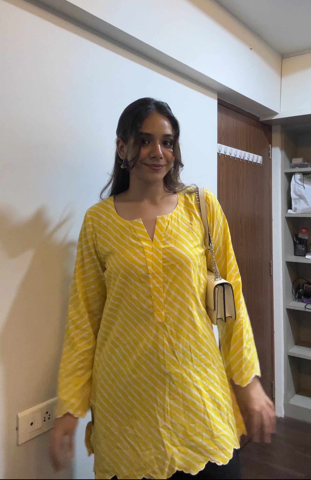 Premium Yellow kurti - Needle Magic