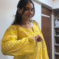 Premium Yellow kurti - Needle Magic